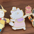 Mochi Chibi Kitty Pin from the Realm of Cats