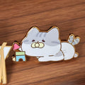 Bandit Chibi Kitty Pin from the Realm of Cats