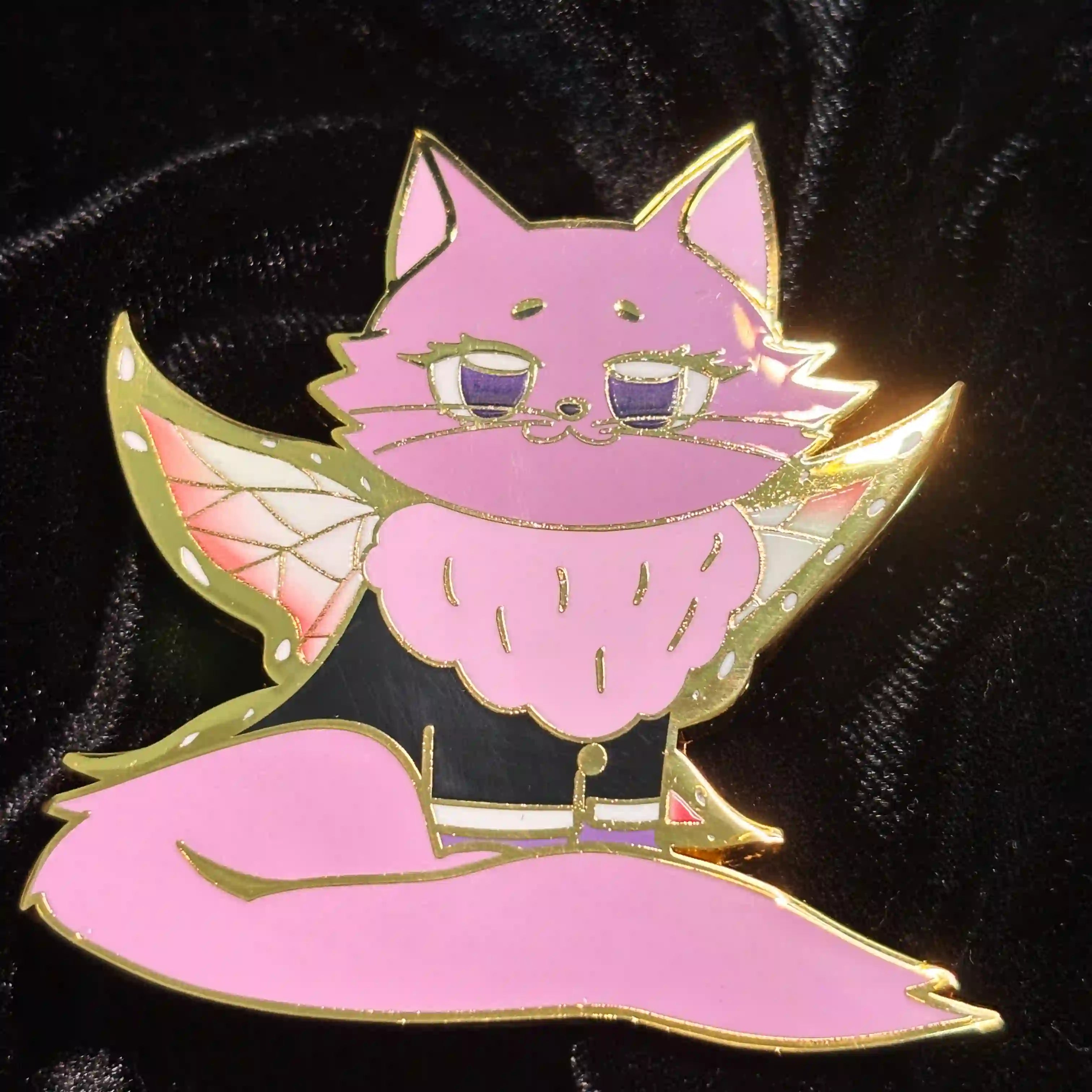 Nine Pillar Cats Enamel Pin Purr-fume Konoha